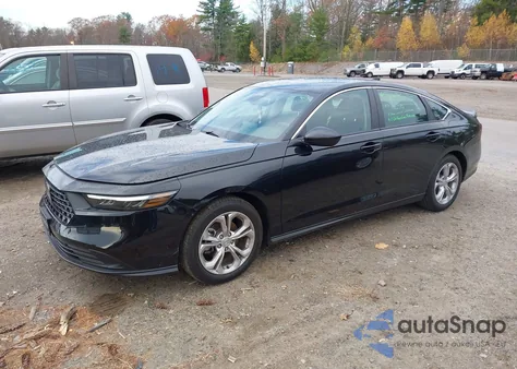 2025 Honda Accord Lx z USA, uszkodzony, nr VIN 1HGCY1F22SA030250